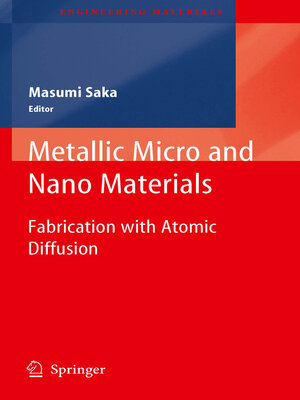 cover image of Metallic Micro and Nano Materials
